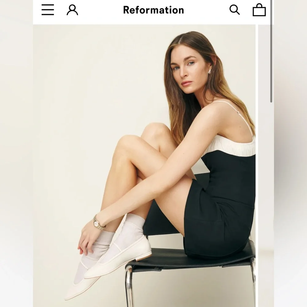 Reformation Charlie Ballet Flat - Picture 2 of 12